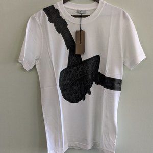 Christian Dior Saddle Bag White T-Shirt